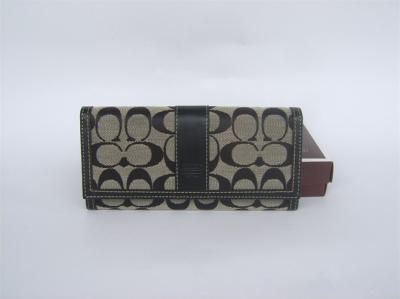 Coach Wallets - 6K10 black/white